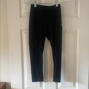 Lulu Lemon Black Leggings with Pockets
